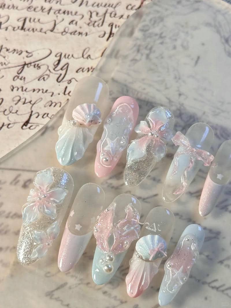 bộ móng đi biển