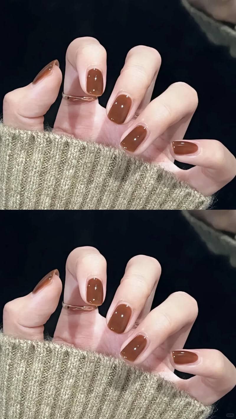mẫu nail sơn gel