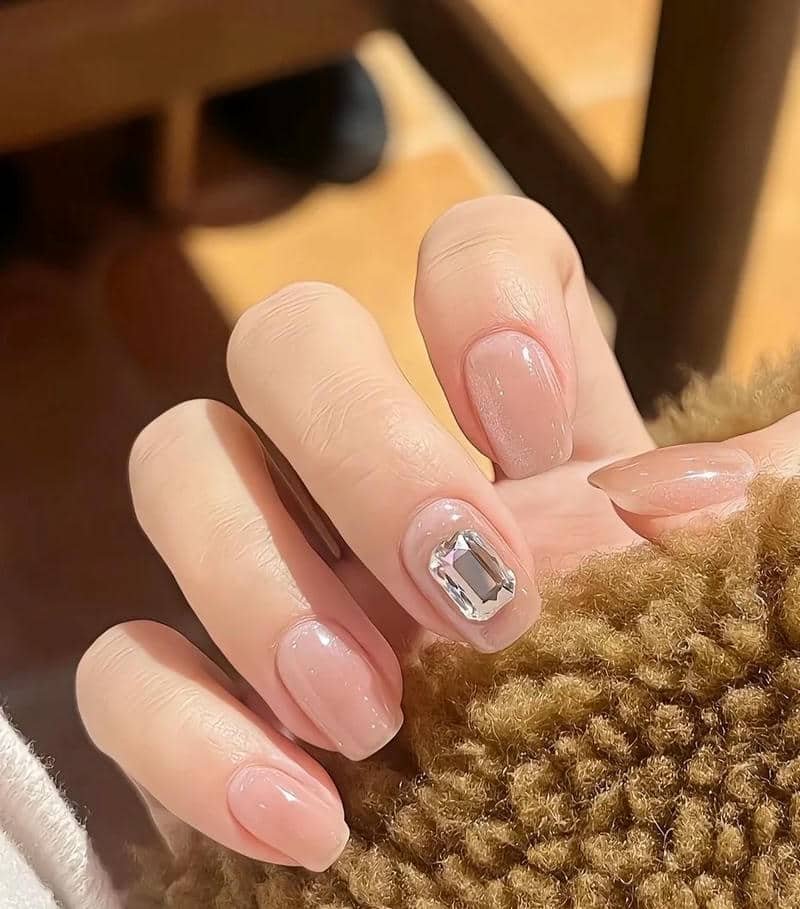 mẫu nail tay đơn giản