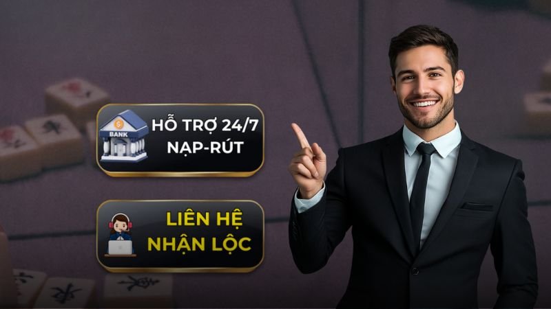 Nạp rút chỉ vài phút, liên kết nhiều ngân hàng và ví điện tử.