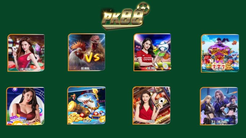 Đa dạng sản phẩm từ thể thao, casino, nổ hũ, bắn cá đến lô đề.