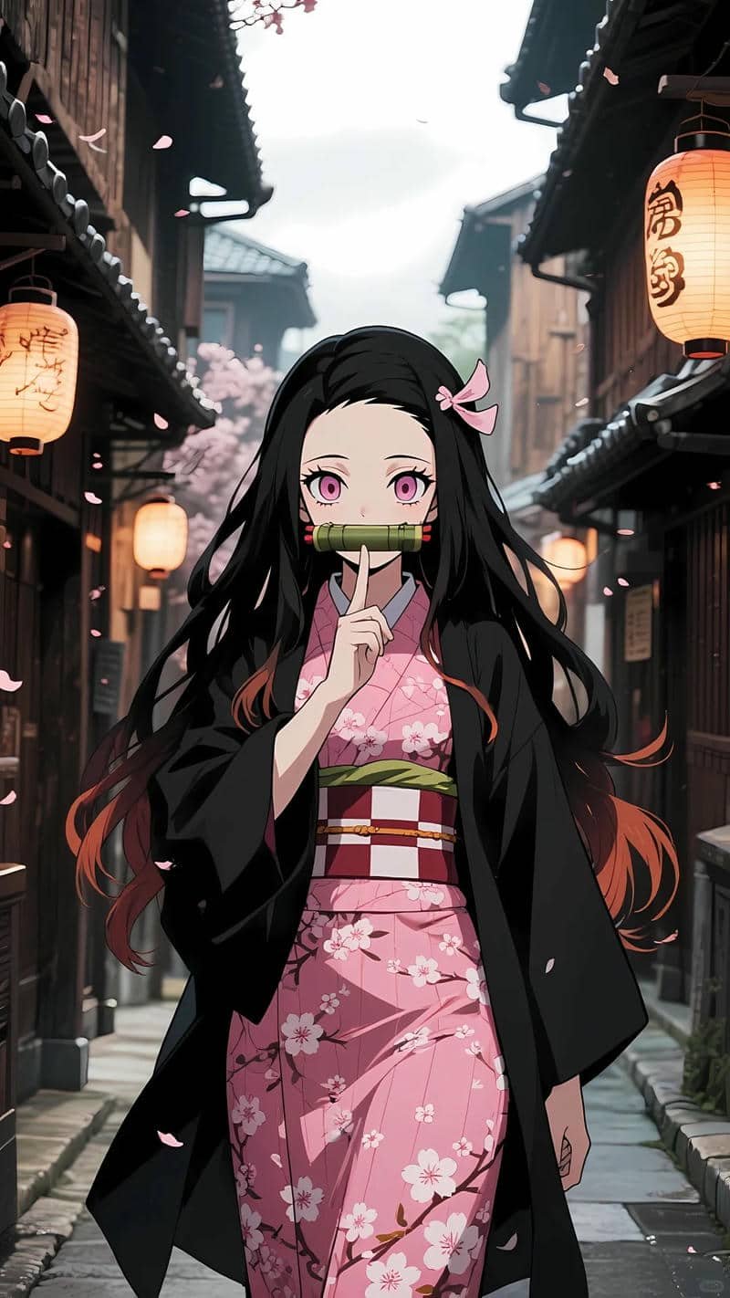 hình nền Nezuko (3)