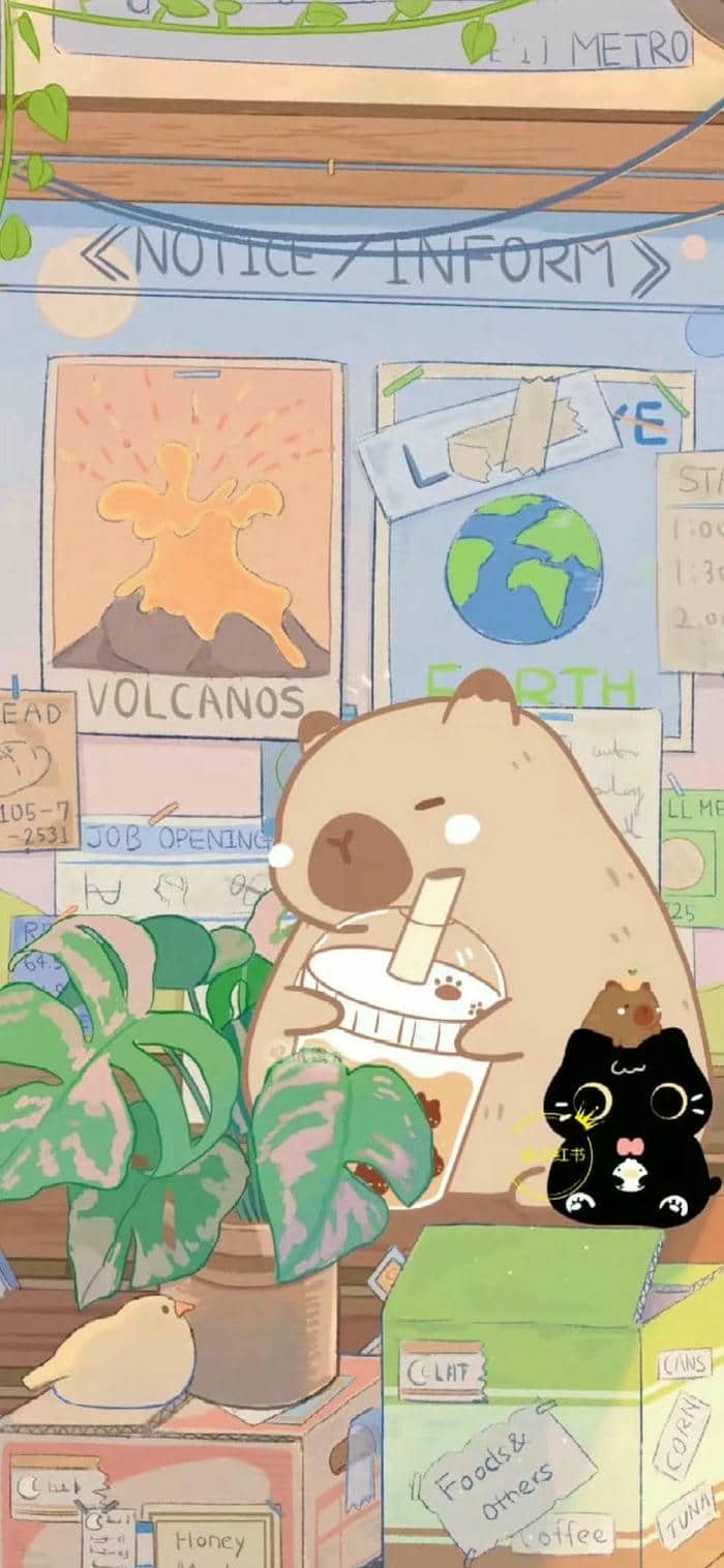 hình nền capybara (28)